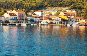 Fototapeta premium Greece town