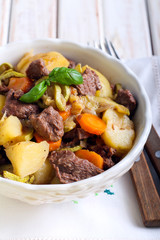 Beef and vegetable stew