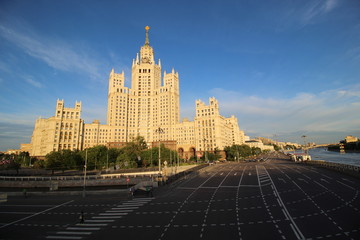 Вид на Москву
