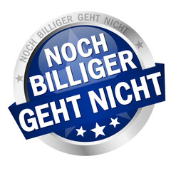 button with text Noch billiger geht nicht