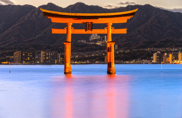 Miyajima Torii gate, Japan.