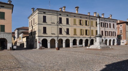 Fototapeta na wymiar Sabbioneta, Renaissancestadt in der Lombardei