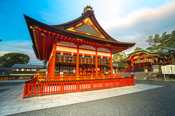 Obraz premium Fushimi Inari Taisha Shrine in Kyoto,