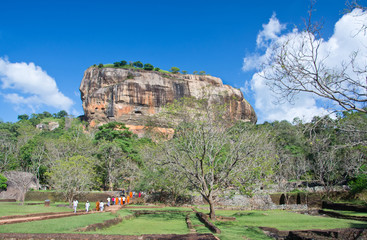 Fototapeta na wymiar Sigiriya Rock Fortress , Sri Lanka