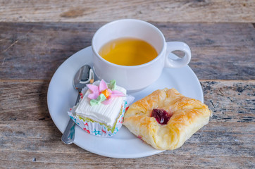 hotel coffee break with cuisin