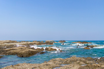 白浜海岸の風景