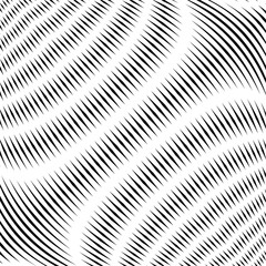 Op art, moire pattern. Relaxing hypnotic background with geometr