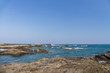 白浜海岸の風景
