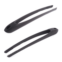Kitchen salat serving plastic pair of tongs