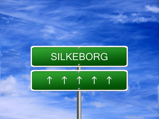 Silkeborg City Denmark Sign - 84611806