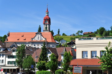 Gemeinde Ruswil im Kanton Luzern, Schweiz