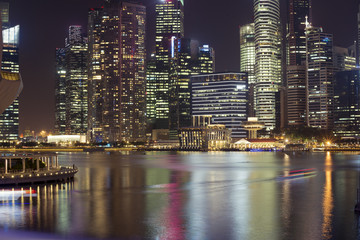 Fototapeta na wymiar modern Singapore