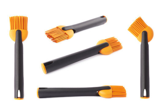 Silicone Oil Brush Isolated