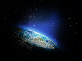 Planet from space
