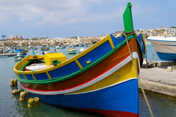 Fototapeta na wymiar Marsaxlokk-Malta