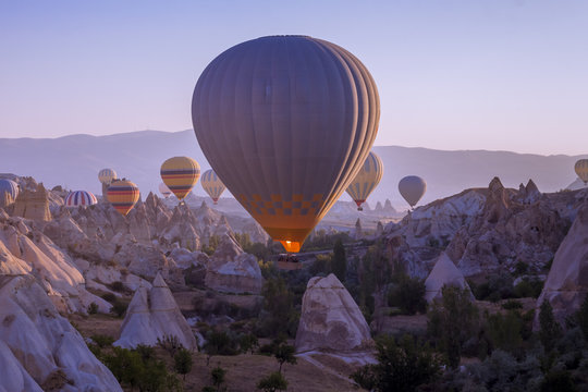 Hot air balloon cappadocia, Turkey