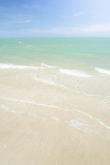Summer sea wave