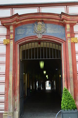 Coburg Stadthaus Eingangsportal 