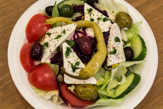 &amp;quot;Griechischer Salat&amp;quot; Billeder – Gennemse 492 stockfotos, vektorer og ...