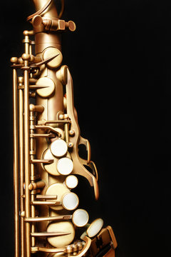 Saxophone closeup sax alto 