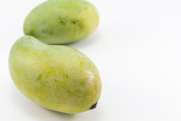 Mango with isolate background.