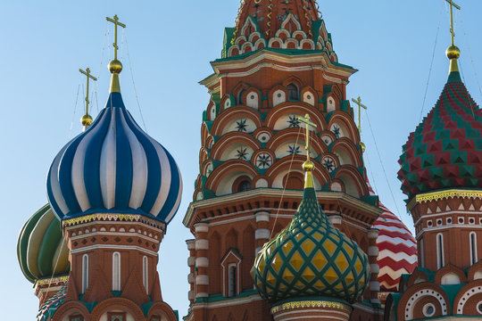 St. Basil's Cathedral domes