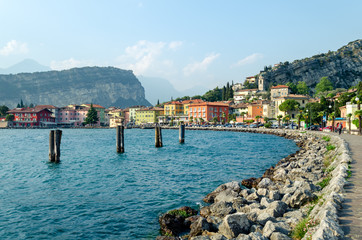 Lake Garda, Town of Torbole (Trentino, Italy)