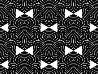 Contemporary abstract vector endless background, three-dimension