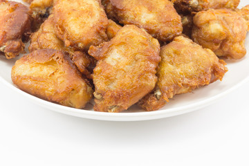 Fry chicken wing