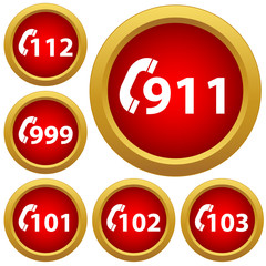 Emergency Set Buttons