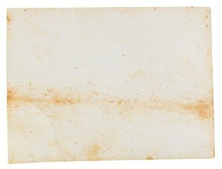 old paper texture on white