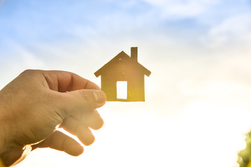 Naklejka premium Build my houses