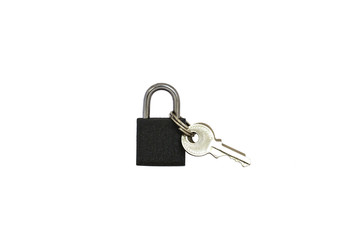 small lock with keys