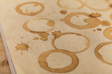 Coffee stains