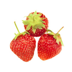 Strawberry isolated on white
