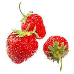 Strawberry isolated on white