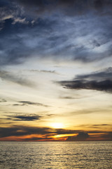 Sunset over Andaman Sea