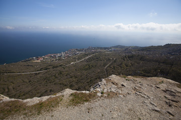 View of the mountains, Crimea