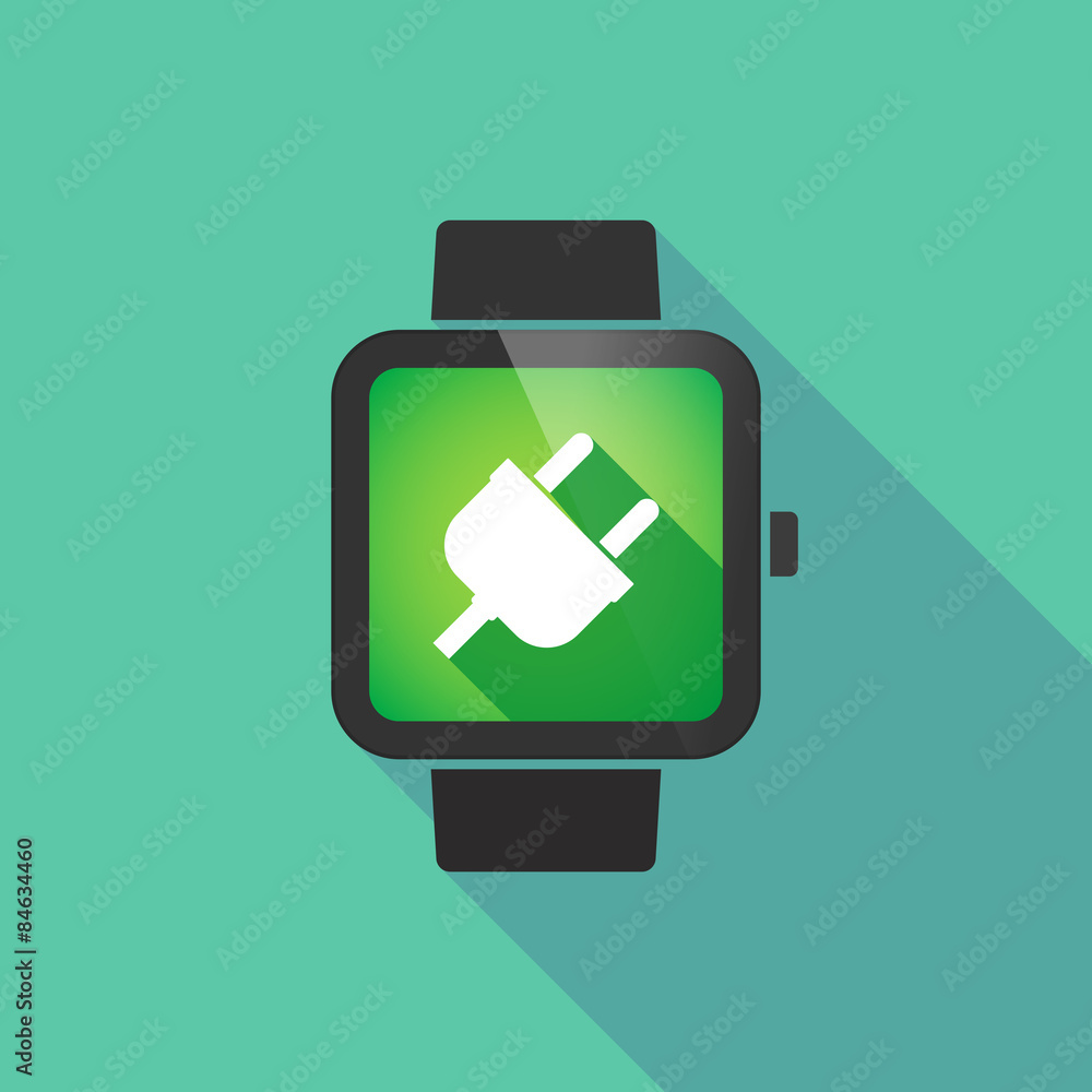 Sticker Smart watch with a plug