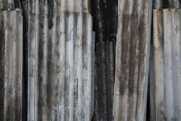 Fototapeta premium Old galvanized iron roof
