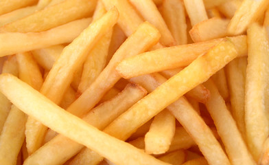 French fries background