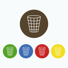 Simple icon basket.