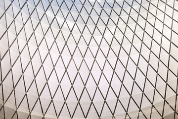 Fototapeta premium Metal ceiling, texture.