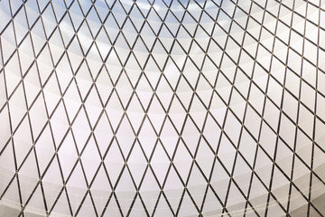 Metal ceiling, texture.