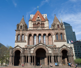 Fototapeta na wymiar Old church in Boston