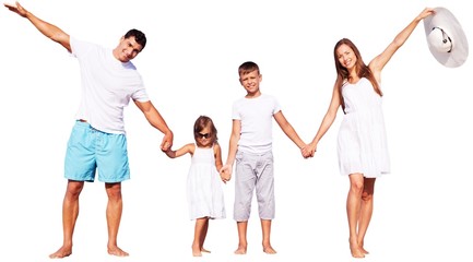 Naklejka premium Day, mom, ocean.