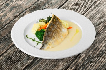 Fish, grill, grilled.