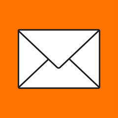 Vector mail icon. Eps10