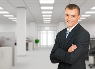 Fototapeta premium Business, Men, People.