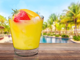 Juice, Cocktail, Orange Juice.